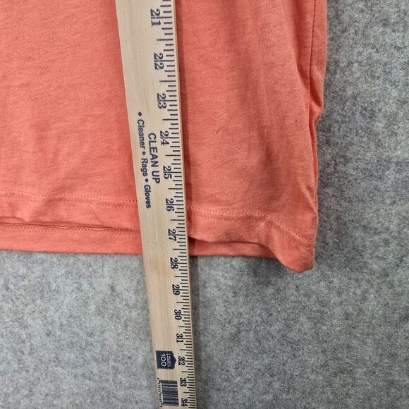 Coral Bella + Canvas T-Shirt With "K" Print Size S - Picture 6 of 6